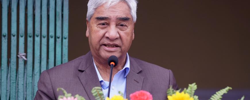 विशेष महाधिवेशन हुँदैन, नियमित गर्ने हो भने मिलेर गर्दा हुन्छ : सभापति देउवा विशेष महाधिवेशन हुँदैन, नियमित गर्ने हो भने मिलेर गर्दा हुन्छ : सभापति देउवा