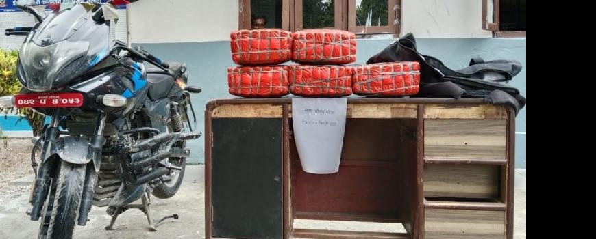 २५ किलो गाँजासहित सर्लाहीका ब्लोन पक्राउ