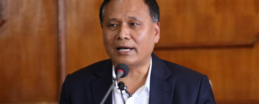 विद्युत् बक्यौता असुली प्रक्रिया नयाँ चरणमा प्रवेश गरेको छ : ऊर्जामन्त्री घिसिङ