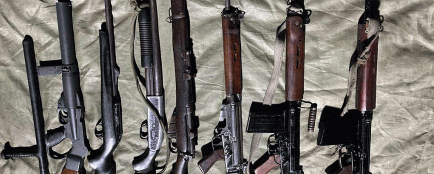 जेनजी आन्दोलनमा लुटिएका ७३३ हतियार फिर्ता