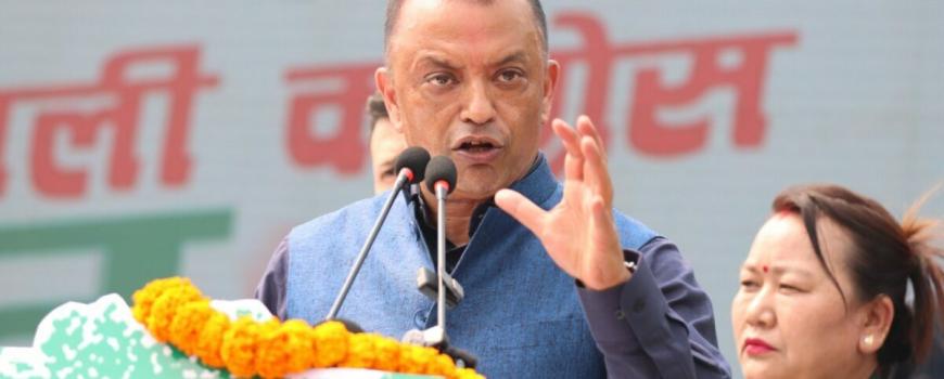 युएई आक्रमणमा नेपालीले ज्यान गएको घटनाप्रति कांग्रेस सभापति थापाद्वारा दुःख व्यक्त