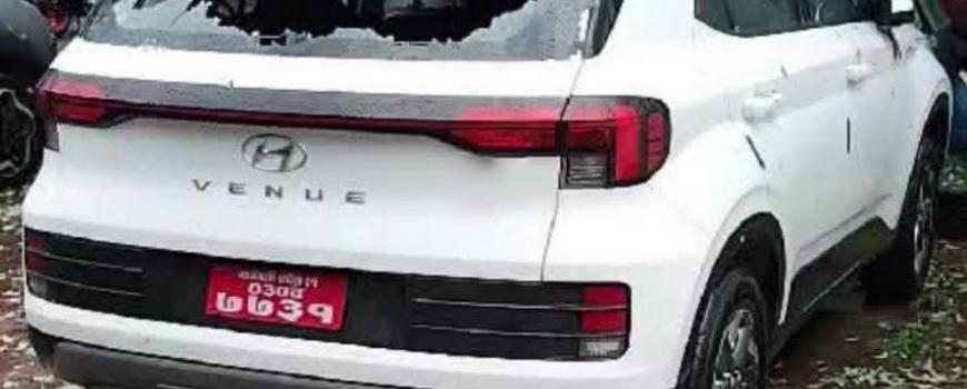 चितवनमा असिना सहितको पानीले ७४ सवारीसाधनमा क्षति