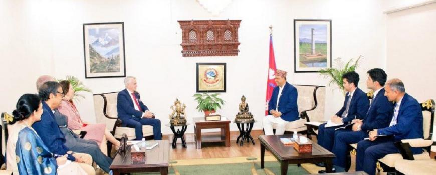 परराष्ट्रमन्त्री र अमेरिकी सहायक विदेशमन्त्रीबीच द्विपक्षीय सम्बन्ध सुदृढीकरणबारे छलफल